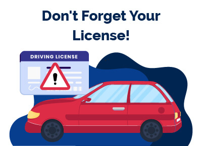 Dont Forget License California