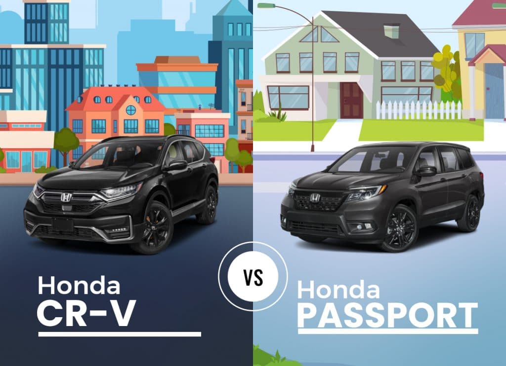 Honda CRV vs Honda Passport Which Honda SUV Is Best? Find The Best