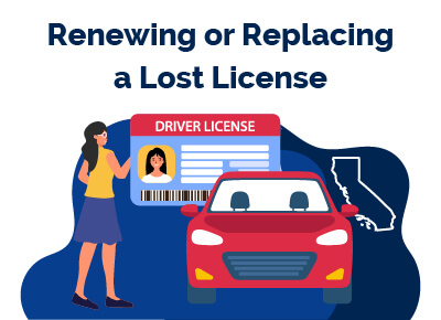 Renewing Lost License California